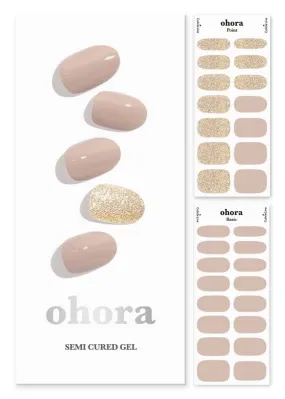 Ohora Semi Cured Gel Nail Strips (N Nudist)&nbsp;