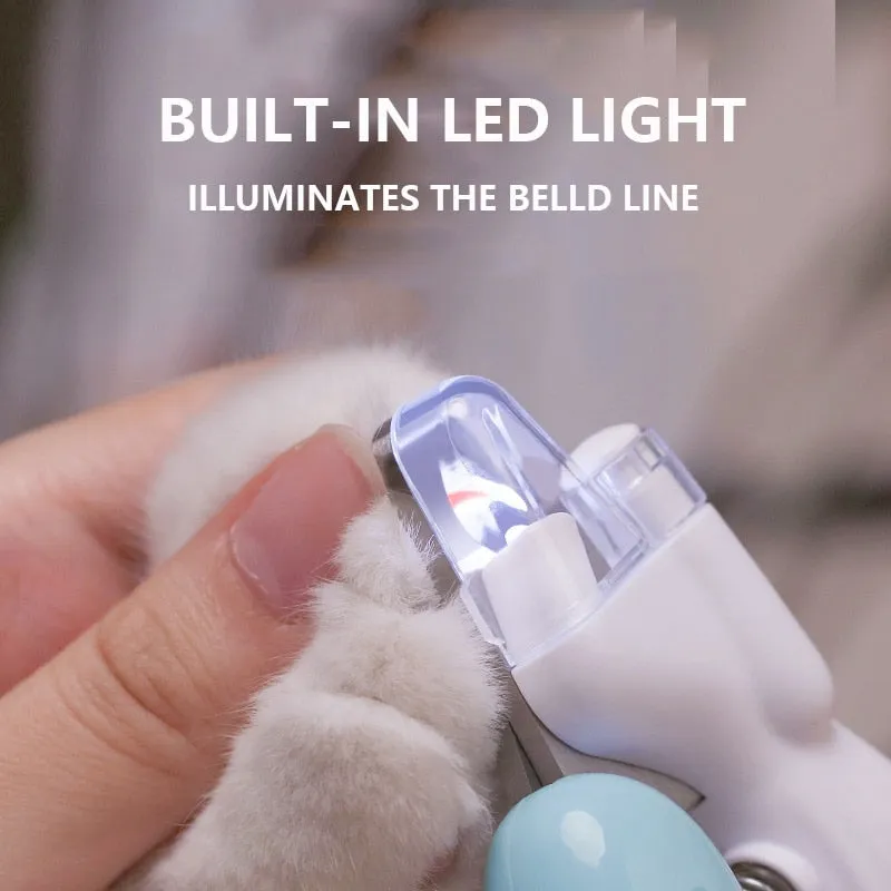 PetGlow Trimmer: Illuminated pet nail clipper