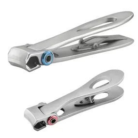 Professional Nail Clippers Stainless Steel Nail Cutter Toenail Fingernail Manicure Trimmer Toenail Clippers for Thick Nails