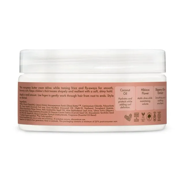 Shea Moisture Coconut & Hibiscus KIDS Curling Butter Cream 6 oz