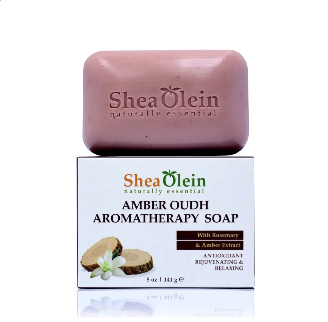 Shea Olein | Amber Oudh Aromatherapy Soap w/Rosemary & Amber Extract