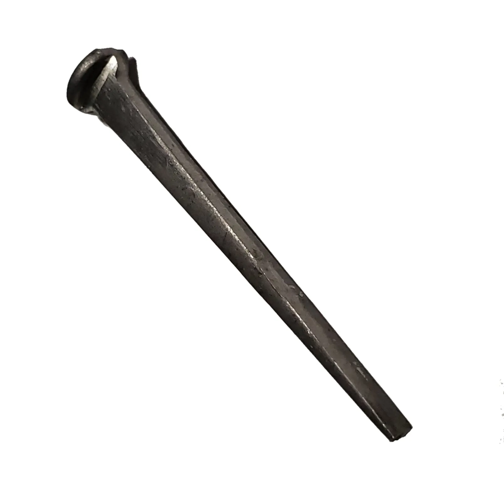 Shelter Nail - Titanium & Steel Wrought Hammering Spike for Trail and Utility Tasks