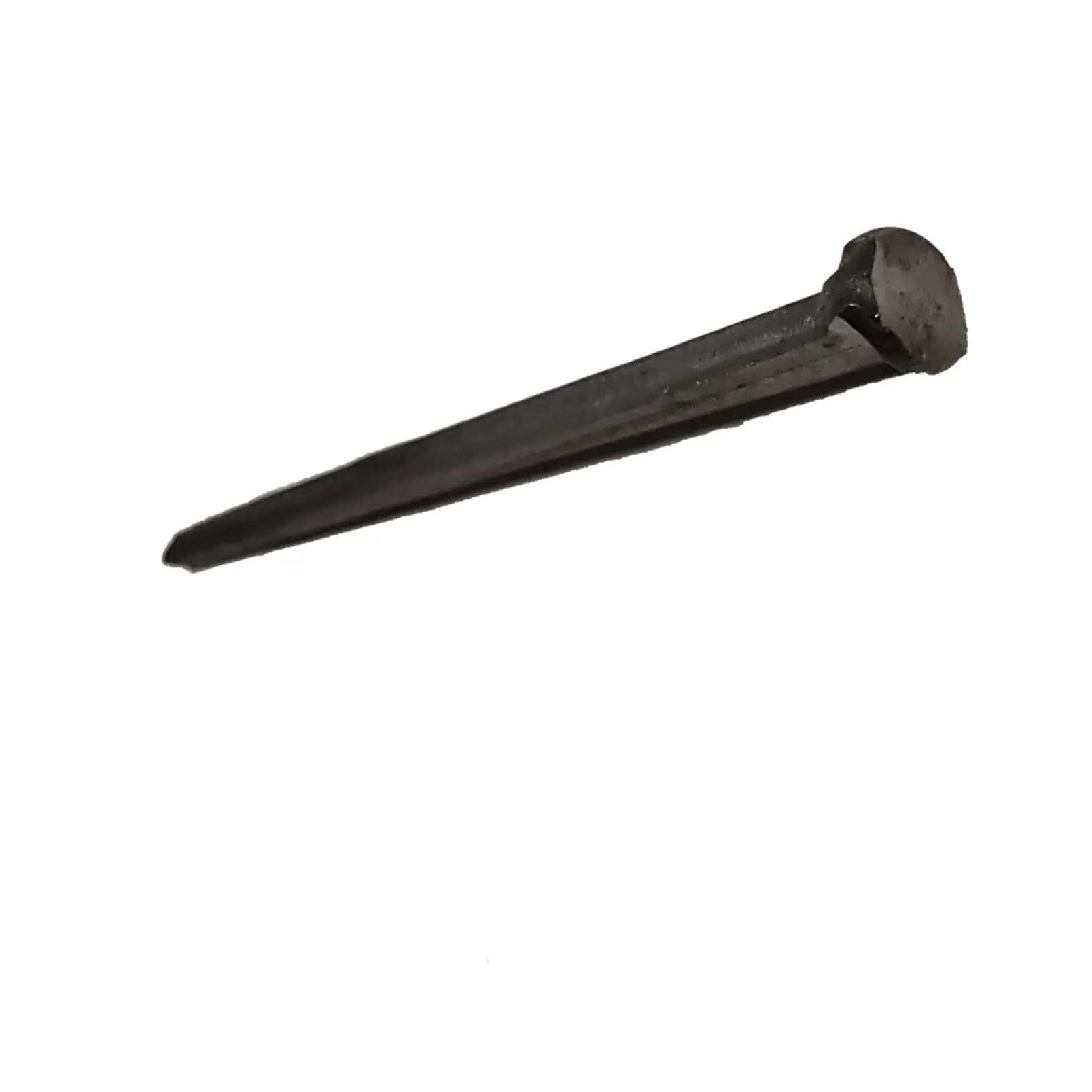 Shelter Nail - Titanium & Steel Wrought Hammering Spike for Trail and Utility Tasks