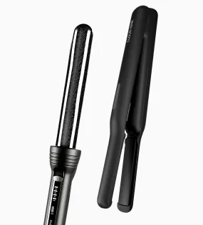 The Original Cordless Iron & Curling Wand Styling Set