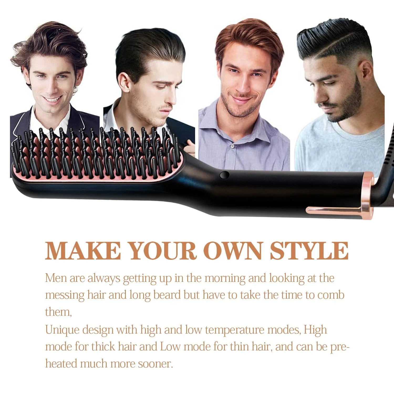 UKLISS Men's Professional Quick Hair Styler