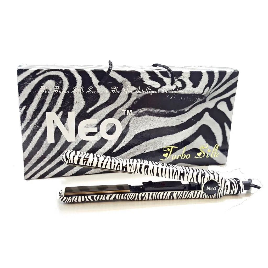 White Zebra Turbo Silk | Flat Iron